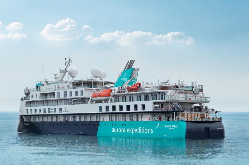 Greg Mortimer — Aurora Expeditions Antarctic ship